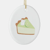 Limoen Pie Keramisch Ornament (Rechts)