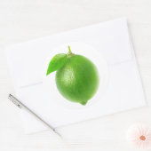 Limoen Ronde Sticker (Envelop)