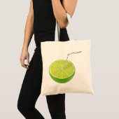 Limoen sap tote bag (Voorkant (product))