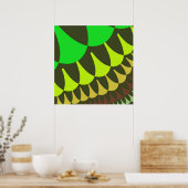 Limoen Scales Poster (Keuken)