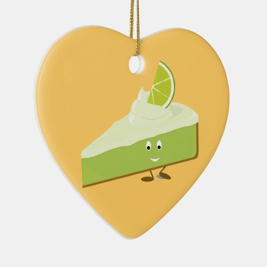 Limoen-schijfsegment Keramisch Ornament (Rechts)