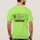 limoen shirt (Achterkant)