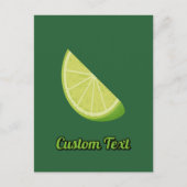 Limoen Slice Briefkaart (Voorkant)