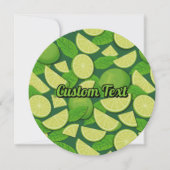 Limoen Slice Kaart (Voorkant)