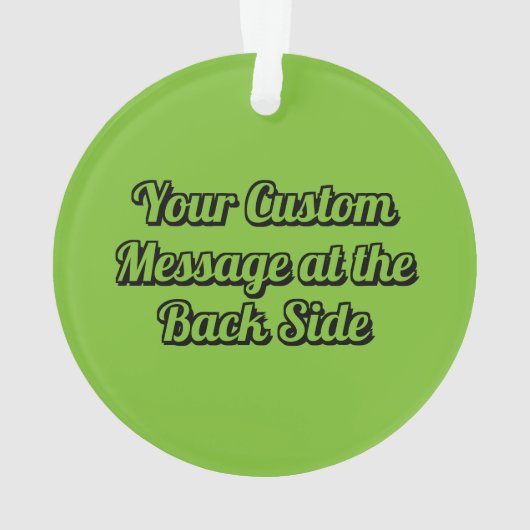 Limoen Slice Ornament (achterkant)