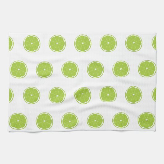Limoen Slice Pattern Theedoek (Horizontaal)