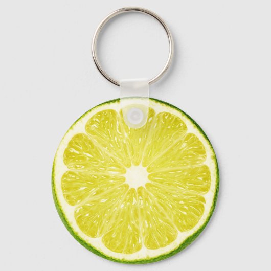 Limoen Slice Sleutelhanger (Voorkant)