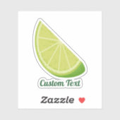 Limoen Slice Sticker (Vel)