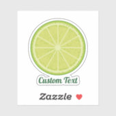 Limoen Slice Sticker (Vel)