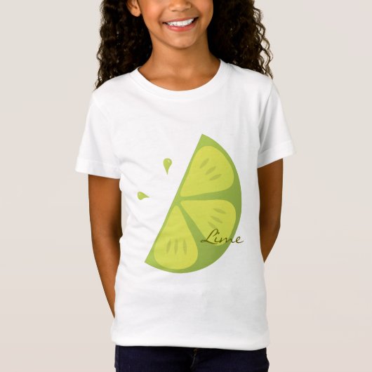 Limoen Slice T-shirt (Voorkant)