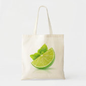 Limoen slice tote bag (Voorkant)