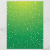 Limoen Soda met Tiny Bubbles Background Art Flyer (Voorkant)