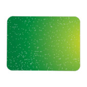 Limoen Soda met Tiny Bubbles Background Art Magneet (Horizontaal)
