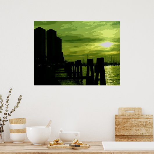 Limoen Squash Poster (Keuken)