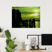 Limoen Squash Poster (Thuiskantoor)