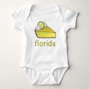 Limoen uit Florida Key Slice Dessert Foodie Gift Romper