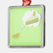 Limoen van taart metalen ornament (Links)