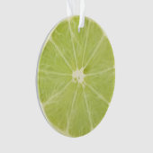 Limoen Vruchten Slice Ornament (voorkant)