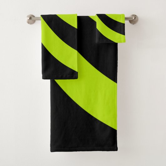 Limoen Wave Bad Handdoek (Insitu)