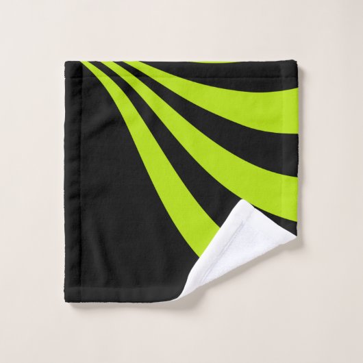 Limoen Wave Bad Handdoek (Wasdoekje)