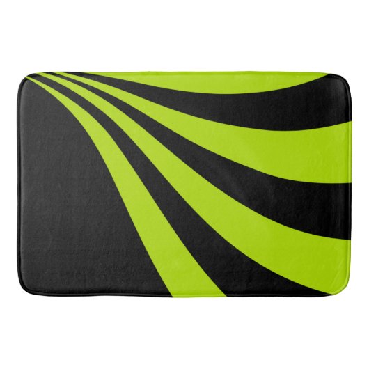 Limoen Wave Badmat (Voorkant)