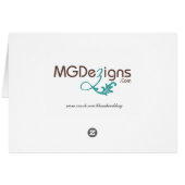 limoen Wedding Place Cards (Achterkant Horizontaal)