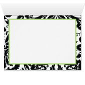 limoen Wedding Place Cards (Binnen Horizontaal (Onder))