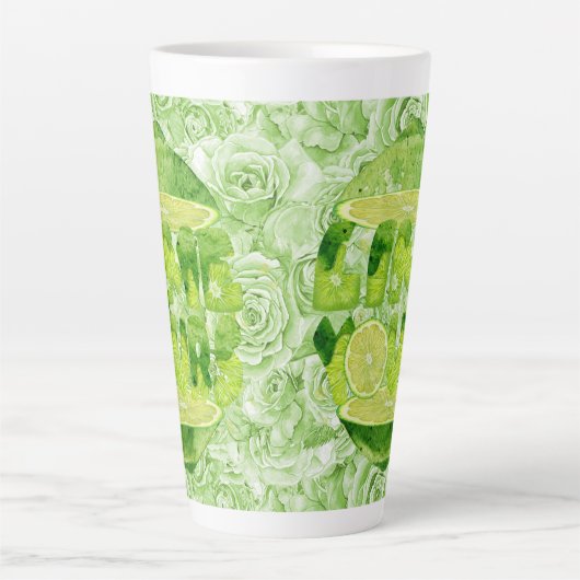 Limoen Yours Grote Latte Mok 17 oz (Voorkant)