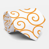 Limoengroen en moderne Mannen stropdassen (Opgerold)