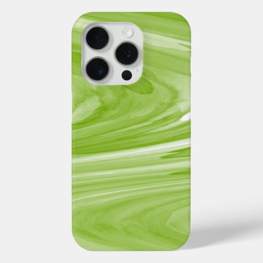 Limoengroen Waterverf Marmeren wervelpatroon Case-Mate iPhone Case (Achterkant)