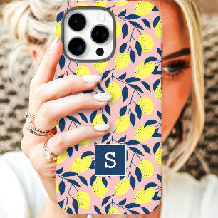 Limoenpatroon Monogram iPhone 16 Pro Hoesje