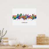 Limoges France Skyline Poster (Keuken)