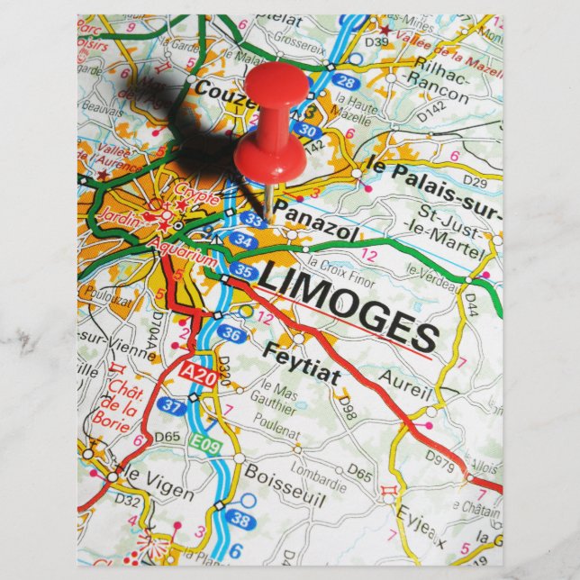 Limoges, Frankrijk (Voorkant)