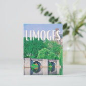 Limoges Photo Vintage Briefkaart (Staand voorkant)