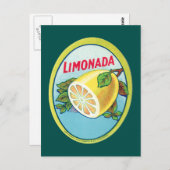  Limonada-label Briefkaart (Voorkant / Achterkant)