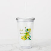 Limonade acryl drinkbeker (Voorkant)