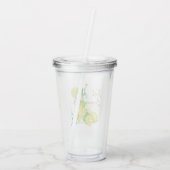 Limonade acryl drinkbeker (Achterkant)