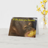 limonade: als het leven je citroenen geeft kaart (Gele Bloem)