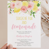 Limonade Baby Shower Kaart