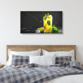 limonade canvas afdruk (Insitu (Slaapkamer))