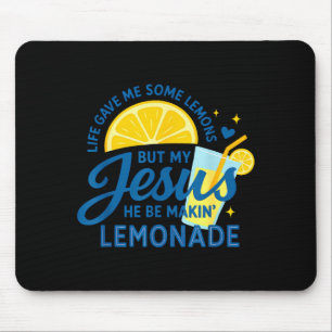 Limonade Christelijke Kleding Religieus Jezus Muismat