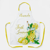Limonade gepersonaliseerd schort (Voorkant)