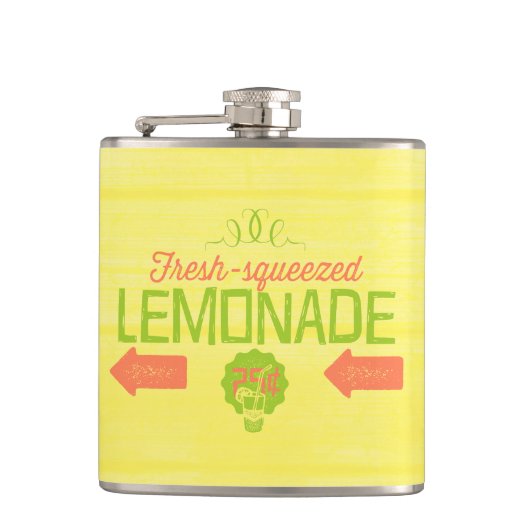 limonade, gevarieerd heupfles (Voorkant)