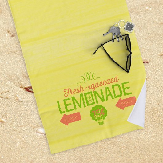 limonade, gevarieerd strandlaken