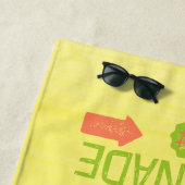 limonade, gevarieerd strandlaken (In situ)