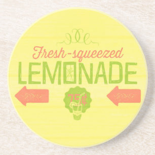 limonade, gevarieerd zandsteen onderzetter