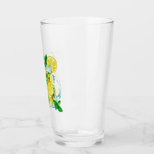 limonade glas (Links)
