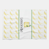 limonade in een glazen keukenhanddoek (Horizontaal)