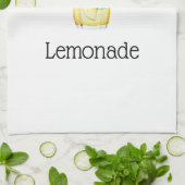 limonade in glas theedoek (Gevouwen)