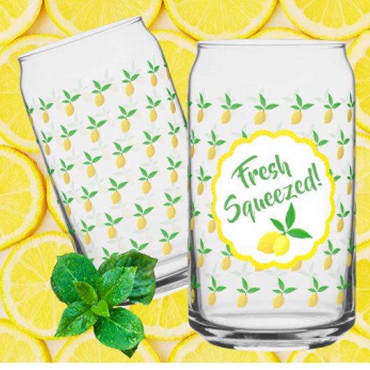 Limonade jaune de citron